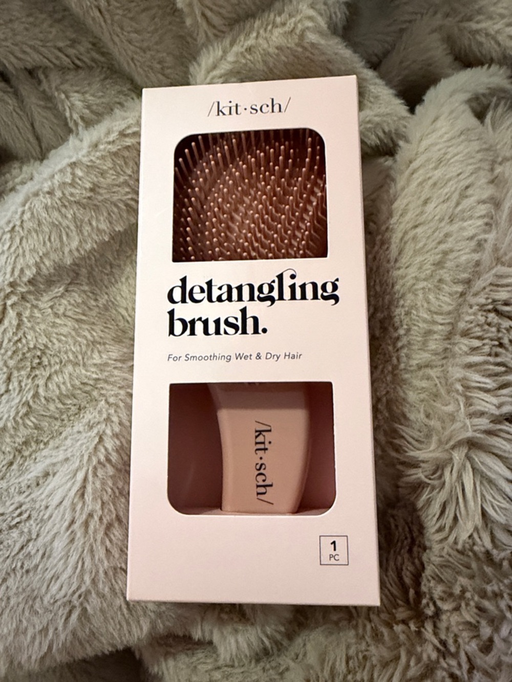 Kitsch Detangling Brush - Blush Pink